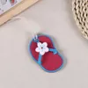 100pcs Flip Flop Shape Luggage Tag Trunk Cards Strip Suitcase Label Bags Tags Travel Accessories Wedding Party Souvenir