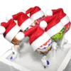 Novo Mini Chapéu De Natal Chapéu De Papai Noel Xmas Chapéu De Pirulito Mini Presente De Casamento Tampas Criativas Enfeite De Árvore De Natal Decoração