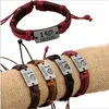 Korsarmband Partihandel Nya Smycken Jag älskar Jesus Fashion Leather Charm Bracelet Lover Gift Christian Mens / Women Bracelets 8 stilar