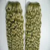 #613 Bleekmiddel Blond Haar 2 Bundels 8-28 inch Braziliaanse Maagd Remy Menselijk Haar blond maagdelijk haar 200g 2 stuks bundels dubbele inslag