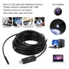 Freeshipping 10 M Waterdicht 6 LED USB-endoscoop inspectie buiscamera 7.0mm lens spiegel elektronische digitale borescope camera