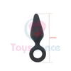 Toysdance 100% Silikon Material Butt Plug Mit Griff Ring Erwachsene Anal Sex Spielzeug Unisex Produkte Wasserdicht Glatte Anus Massager S924