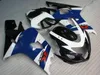 7gifts комплект для Suzuki GSXR600 GSXR750 04 05 K4 aftermarket GSX-R600 / 750 2004 2005 синий черный белый обтекатели набор NF43