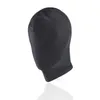 Morease 4 Style Fetish Unisex BDSM Hood Mask Black Mouth Eye Slave Hood Sex Product Toys Bondage Adult Game For Couple Women Y18110401