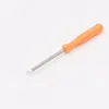 3.0x100mm 45 # acier Orange lame plate à tête plate type de fente tournevis à fente droite PH0 tournevis Phillips 3mm 500 pièces/lot r