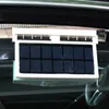 سيارة الطاقة الشمسية تهوية نافذة مراوح الهواء تنفيس بارد العادم مروحة السيارات نظام التهوية القابلة لإعادة الشحن سيارة الهواء تنقية أداة واضحة