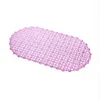 37 x 67cm Bathroom Mat Shower Mat Foot Massage For Toilet Bath Mats Shower Bathroom Carpet Anti Slip Sucker