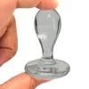 Selo de vidro em forma de ferramenta de cera para colletting cera waterdrop stamper dabber ferramenta com caixa de embalagem de plástico para Bong Bongo De Vidro De Quartzo