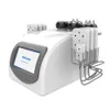 6-1 Body Shaping Cavitation Élimination des graisses sous vide RF Soins de la peau 650nm Diode LLLT Lipo Laser Amincissant la machine