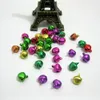 6/8/10MM 100 pz/lotto Colori Della Miscela Perline Sparse Piccolo Jingle Bells Decorazione Di Natale Regalo All'ingrosso 0037