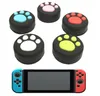 Cute Cat Paw Claw siliconen analoge duimgreep joystickdop voor schakelaar Lite Switch OLED-controller Joy-Con ThumbStick beschermhoes Hoge kwaliteit SNEL SCHIP