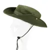 Nieuwe Collectie Eenvoudige Casual OurDoor Camping Bergbeklimmen Hoed Jungle Cap Travel Mannen Zonnescherm Hat gratis verzending