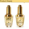 2018 new BIOAQUA 24K Gold Face Cream Moisturizing 24 K Gold Day Cream Hydrating 24K Gold Essence Serum For Women Face Skin Care