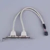 Neueste 2-Port USB2.0 Motherboard-Rückwanderweiterung B