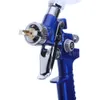 H2000 Mini Air Paint Spray Gun Airbrush Professional HVLP Spray Gun For Painting Cars Aerograph Power Tool 08mm10mm Munstycket7186348