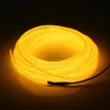 TSLEEN Flexible LED Light Tube 2M 3M LED Strip Waterproof 5M Flexible EL Wire Rope Tape Cable Neon Glow Light Clothing Car Auto