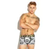 Pink Heroes Couple Panties Underwear Hot Brand Men Boxers Women Lingerie Homme Cotton Sexy Male Lady Lace Underpants