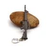 Battle Royale Keychain 3D Kids Toy Gun Metal Key Ring Bil Nyckel Kedja Hänge Porte Clef Smycken