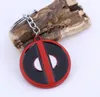 Fashion Jewelry Anime Cartoon Deadpool Mask Metal keychain High Quality The Avengers Keyring For Men8102496