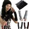 NOUVEAU HIVER FEMMES CHAUDS TRINK GANTS LONG TOIN DOIGORE DOIGINE POIGNAGE SANS GANTS DE DOIGES À Manches chaudes W022