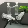 Mini filtro o tubo de vidrio a rayas Bongs de vidrio al por mayor Quemador de aceite Pipas de agua de vidrio Plataformas petroleras Fumar gratis