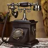 Твердое деревянные проигрыватели ретро телефон стационарный телефон Античный телефон Американская мода творческий домашний офис телефон