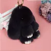 low price keychain cute rabbit pendant for bag keys car bag accessories made in China