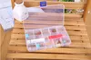 15 Compartment Plastic Clear Storage Box Small Box for Jewelry Earrings Toys Container Free Shipping SN1329