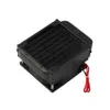 Freeshipping nieuwste aluminium 80mm waterkoeling Cooled Row Warmtewisselaar Radiator + Ventilator voor CPU-pc Eletronic Heet