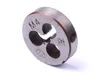 5PCS M3 M4 M5 M6 M8 Mini Round Metric Thread Dies Set High Hardness Alloy Steel Durable Metric Left Die Threading Hand Tools