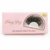 Christmas Gift 3D False Eyelashes 1 Pair Mink Soft 18 Styles Pink Cute Case Long Thick Cross Natural Makeup Faux Eye Lashes Extension