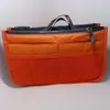 Venda quente saco organizador saco no saco de dupla inserção portátil bolsa bolsa grande forro organizador de armazenamento sacos lin2394