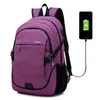 multifunctional USB charging shoulder bag Student's shoulder bag printing leisure business computer bag