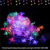 Star LED String light Fata Fash Lights 3M 6M 10M Lampade decorative Alimentazione tramite batteria o USB per la festa di nozze