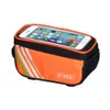 Fietszakken Fiets Frame Houder Pantier Mobiele Telefoon Tas Case Pouch Touch Scree Fietstas voor iPhone 5.0 Inch