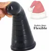 192mm Big Cone Shape Anal Plug Dildo Sexleksaker för Kvinna Masturbate Sug Cup Butt Plug Vaginal Anus Massage Vuxen Erotisk butik S924