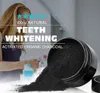 Ny Saleteeth Whitening Pulver Natur Bambu Aktivt Charcoal Smile Dekontaminering Tand Gul Stain Bambu Tandkräm Oral Care