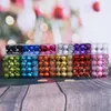 24pcs Christmas Tree Balls Toy for DIY Xmas Party Wedding 3CM Ball Baubles Hanging Ornament for Home Decoration