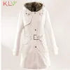 Women's Jackets Women Jacket Winter Long 2021 Fur Wool Liner Hooded Parka Thick Plus Size Ladies Chamarra Cazadora Mujer Coat For Girls 18Oc