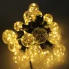 CF Crescer a luz da corda impermeável com 25 pcs G40 Fio de cobre Lâmpadas Lâmpadas Fairy Luzes decorativas para feriado Jardim Festa Casa