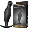 Muito amor à prova d 'água butt plug, preto cor silicone anal para masculino feminino brinquedos sexuais anais, adulto erótico s924