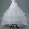 New White Bridal Petticoats Long Wedding Accessories Bridal Petticoast Elastic Waist High Quality Cheap Free Shipping