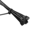 100 SZTUK Self Blokowanie Nylon Kabel Tie wielofunkcyjny Silne Drut Krawaty 3 * 165 3 * 180 4 * 100 100 mm Białe Czarne 4-calowe Kable