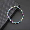 Hot Summer Coast Foot Chain Healthy Anklet Bracelet Colorful Magnetic Beads Hematite White Pearl Charm Anklet for Women