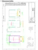 AML-FRD3504402 MCU 인터페이스 스크린 및 TN 시야각이있는 3.5 인치 320 * 480 TFT LCD 모듈 디스플레이