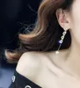 Heiße Art Korea einfache Joker-Kugel-Ohrringe Kreis Quaste Ohrringe Superfairy lange Stil Ohrringe Mode klassisch exquisit