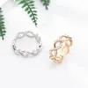 CHIELOYS Classic Plait Adjustable Midi Finger Rings For Women/Men Lover Gift Open Ring Jewery R0484346476