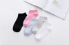 Wholesale - 40pcs=20 pairs short opening women's sports socks pure color casual sock for women 10 colors free shipping