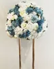 Dekoracje 80*20 cm metalowy nowoczesny prostokąt kwiatowy geometryczny wazon cztery pręty stojak ślubny dekoracja