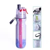 500ml Sport Waterfles Spray Mist Fietsen Outdoor Drinken Draagbare Cool Gym Sports Multifunctionele Hydraterende fles